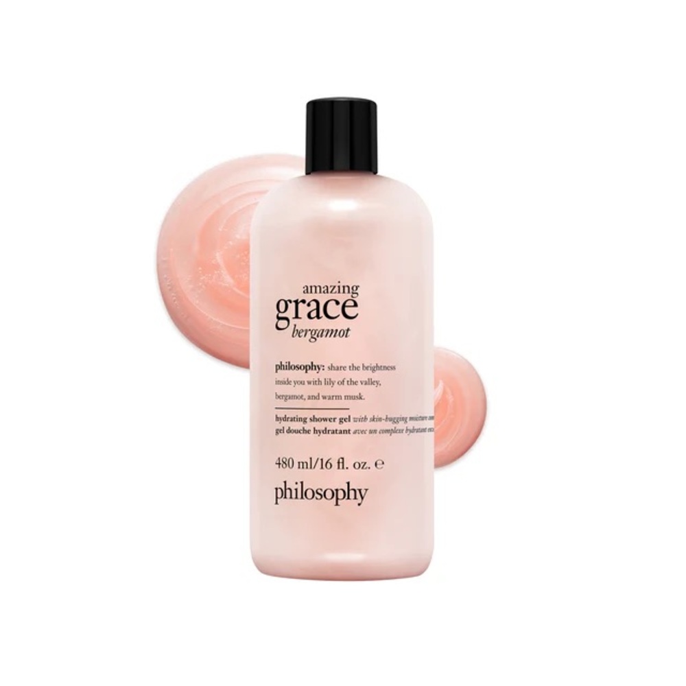 Philosophy Amazing Grace Bergamot Pink and Black Shower Gel
